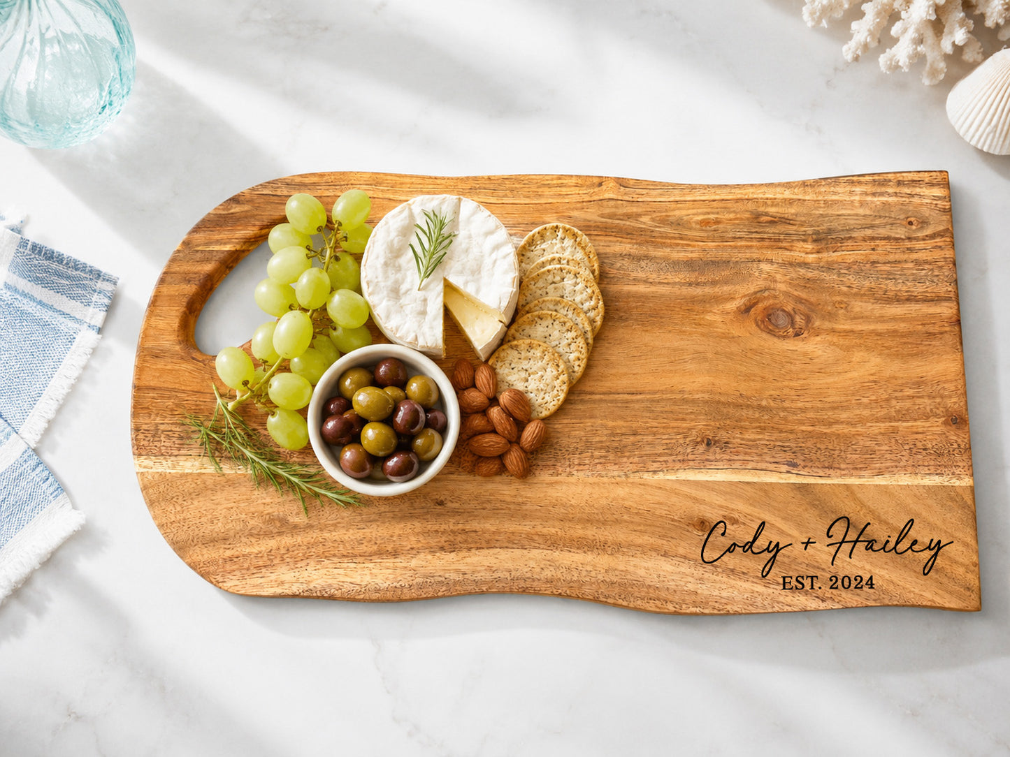 Extra Large Live Edge Cutting Board