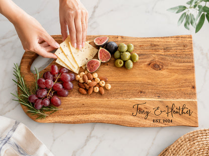 Extra Large Live Edge Cutting Board